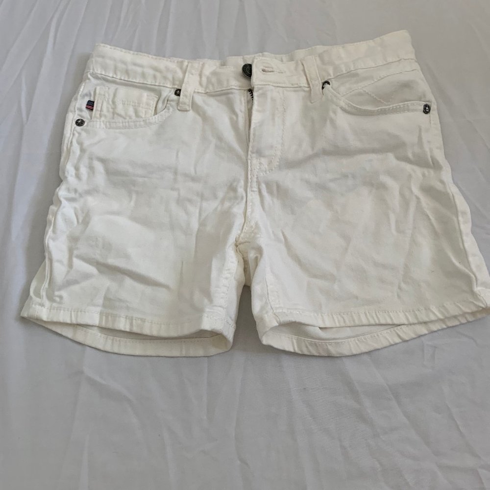 Cute Girls White Shorts